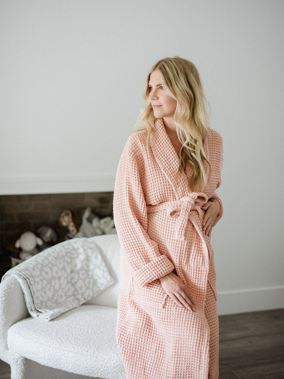 Waffle Knit Robe