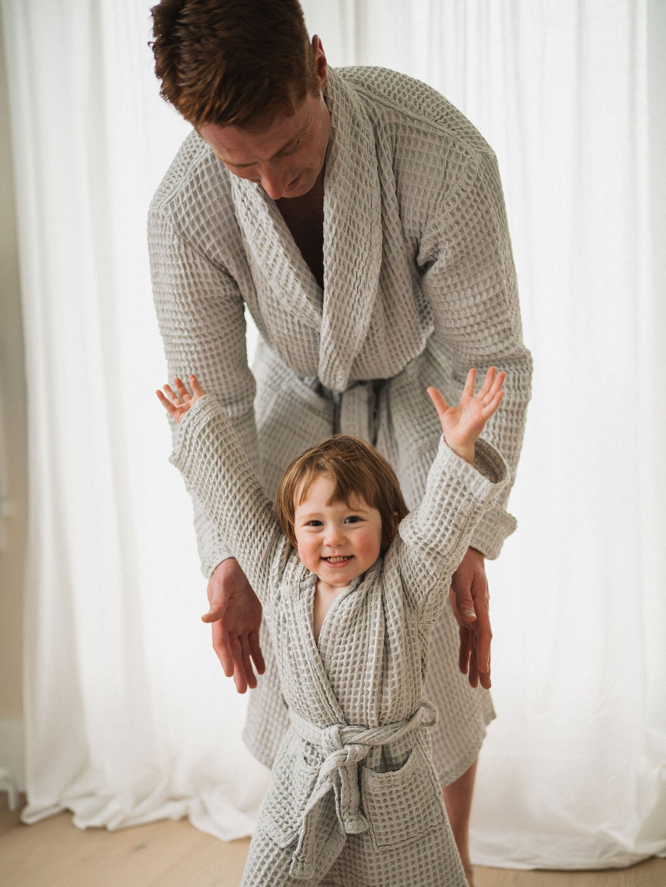 Waffle Knit Robe