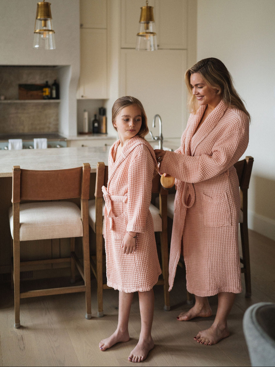 Waffle Knit Robe