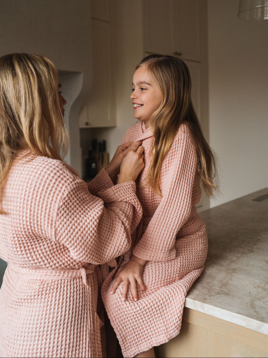 Waffle Knit Robe