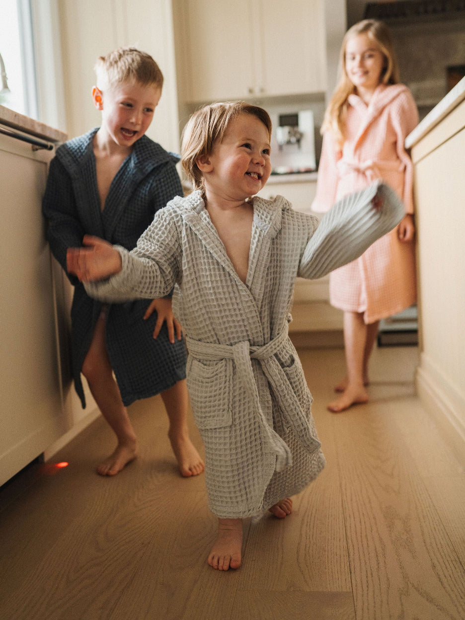 Kids Waffle Robe