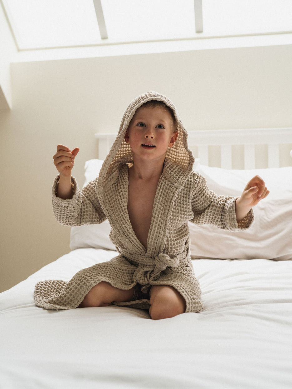 Kids Waffle Robe