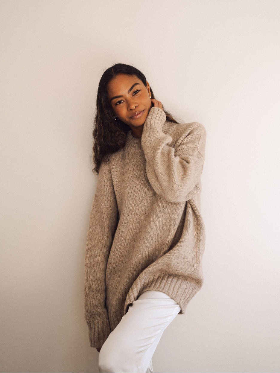 The Oversized Crewneck