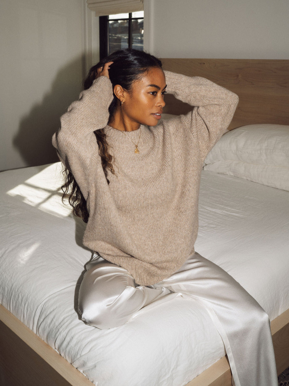 The Oversized Crewneck