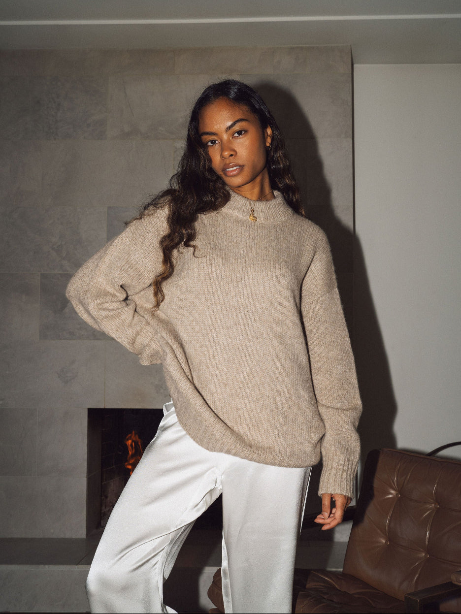The Oversized Crewneck