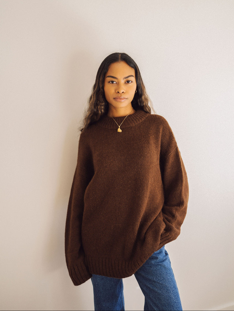 The Oversized Crewneck