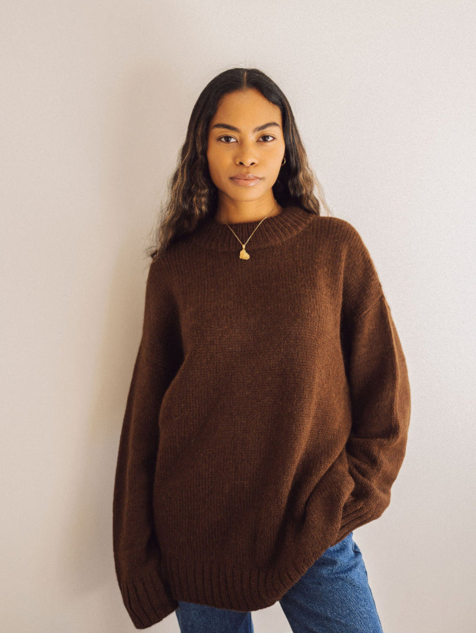 The Oversized Crewneck