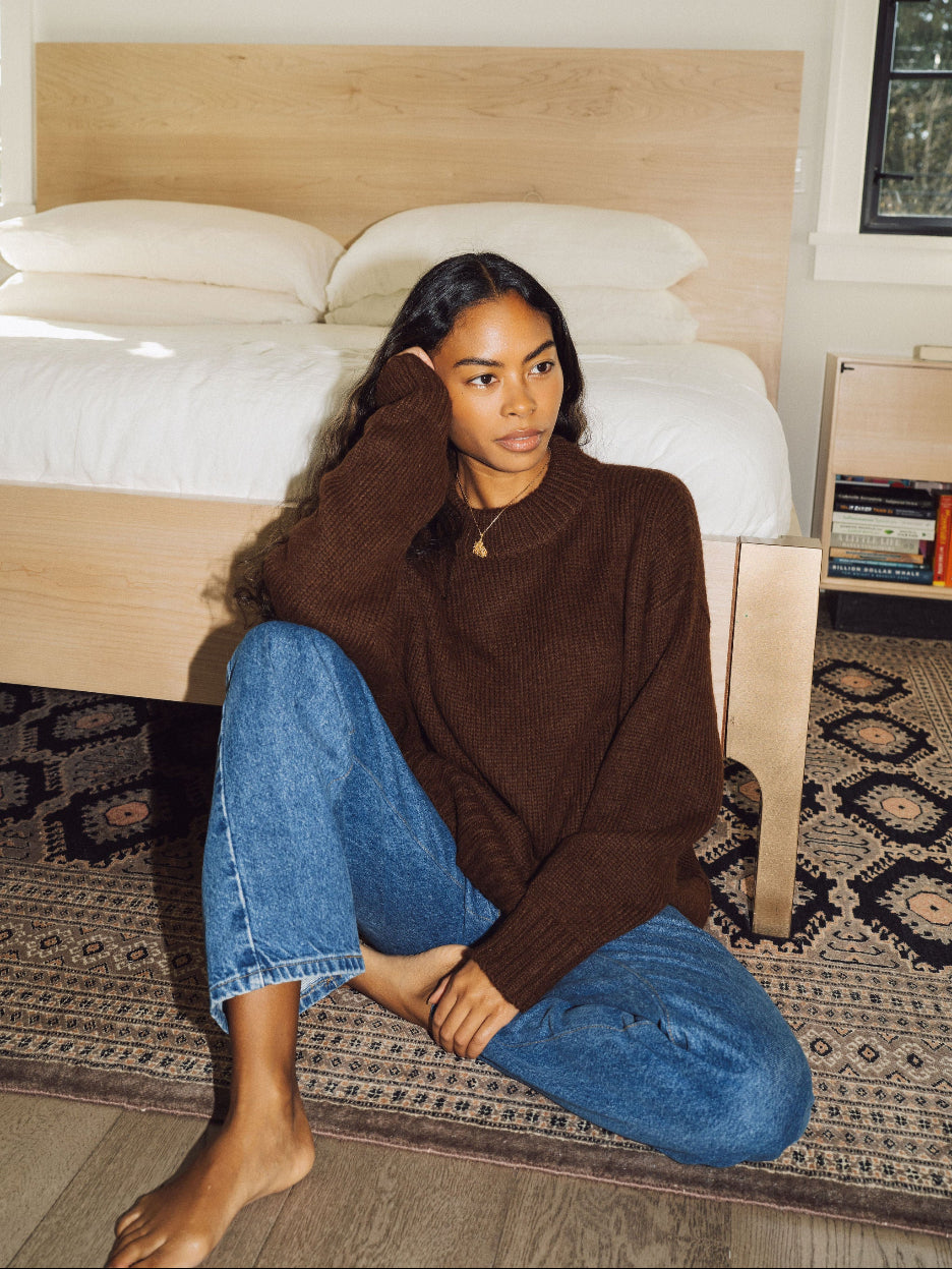 The Oversized Crewneck