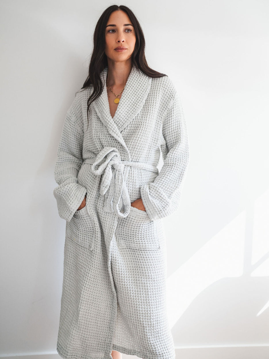 Waffle Knit Robe