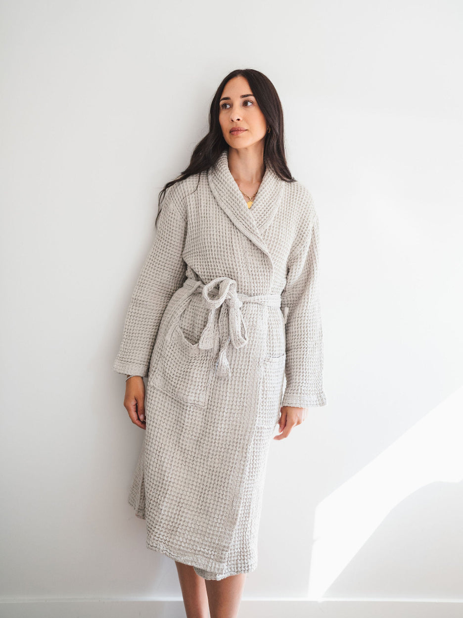 Waffle Knit Robe
