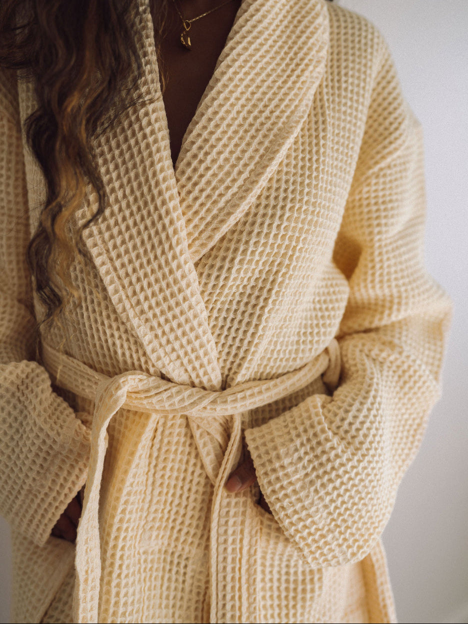 Waffle Knit Robe (FINAL SALE)