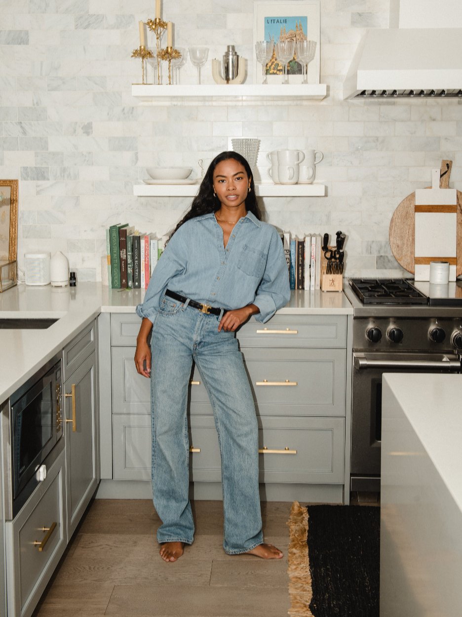 The Chambray Button Up