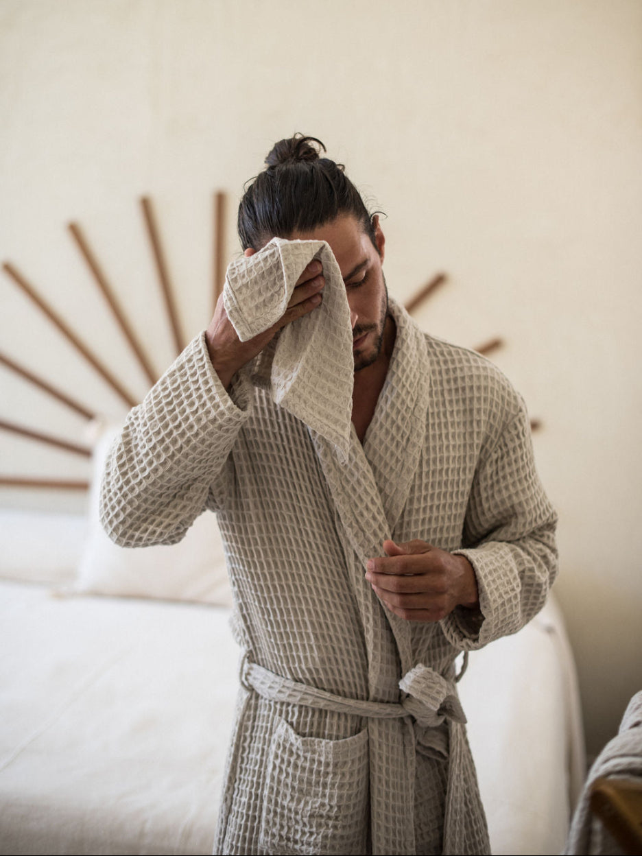 Waffle Knit Robe