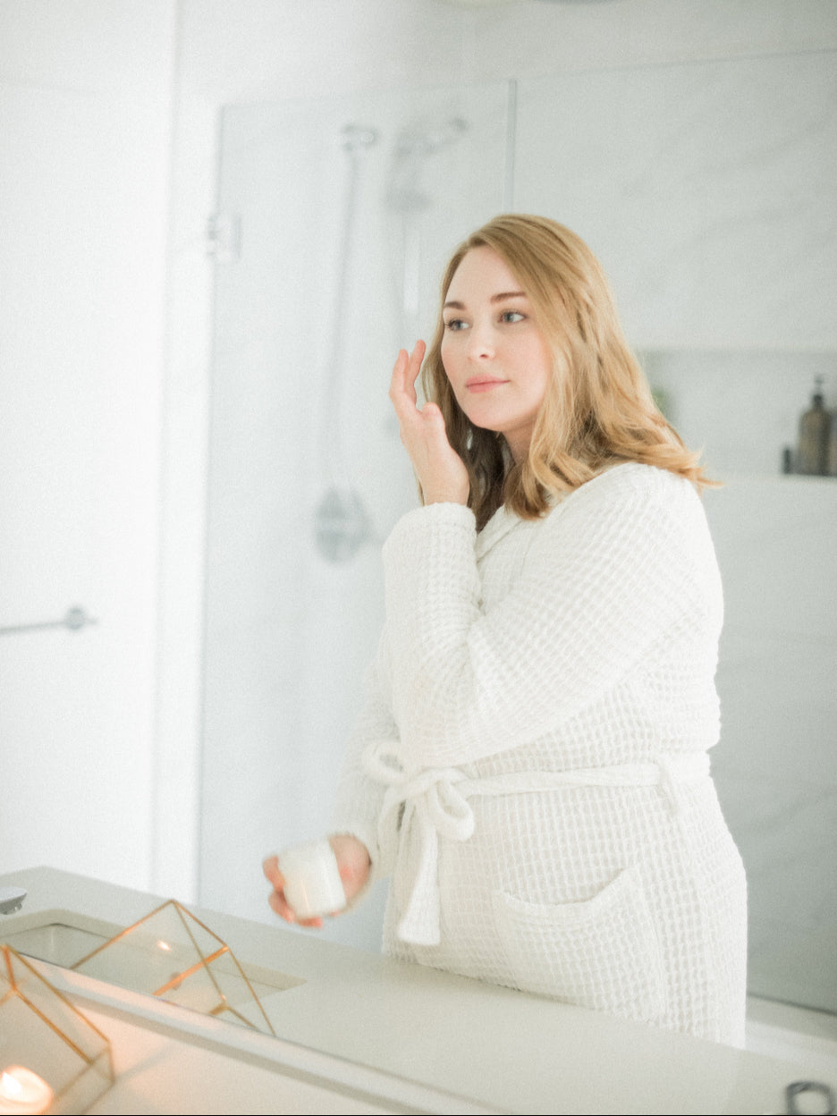 Waffle Knit Robe
