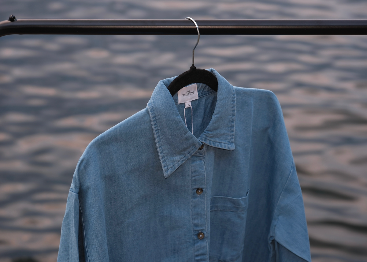 The Chambray Shirt Dress