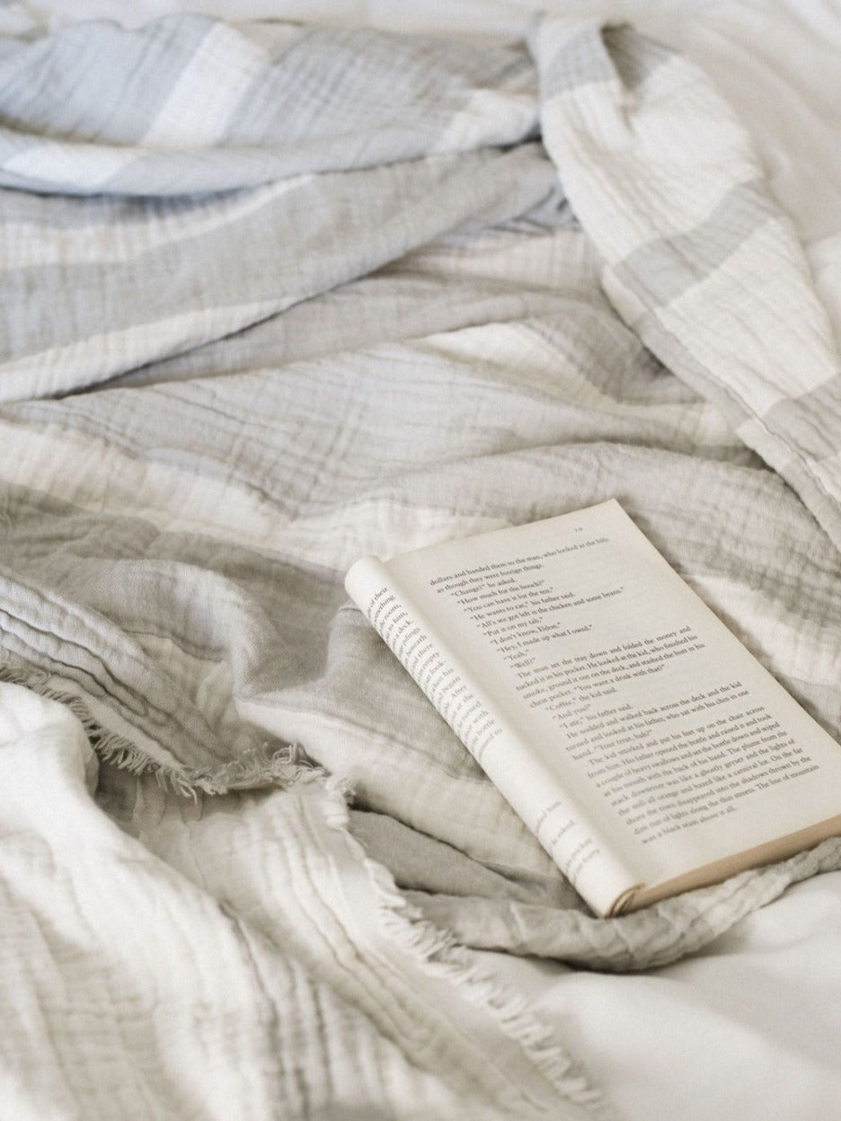 Oversized Muslin Throw