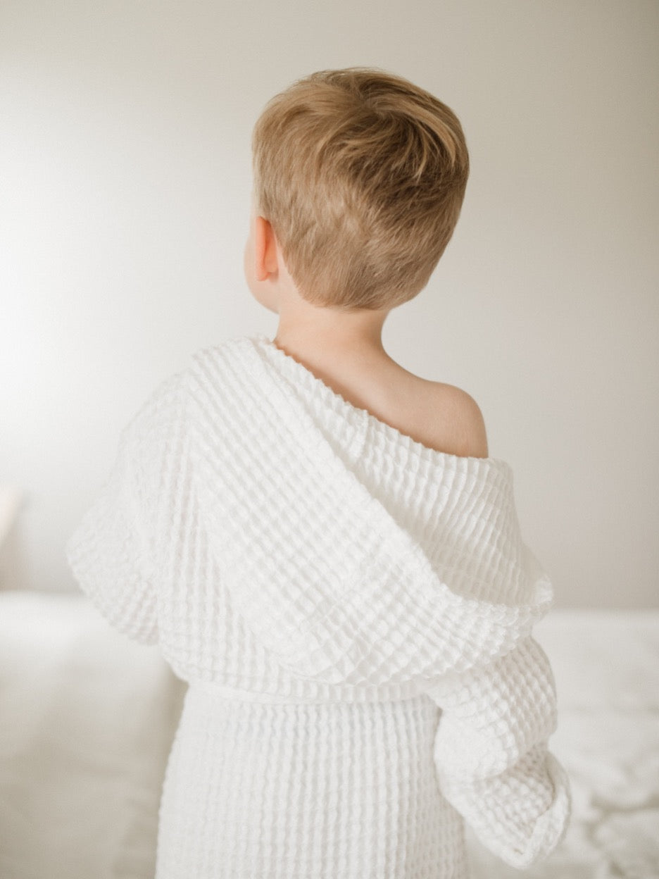 Kids Waffle Robe