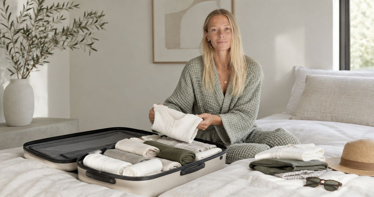 How to pack a women's capsule wardrobe for a weekend away