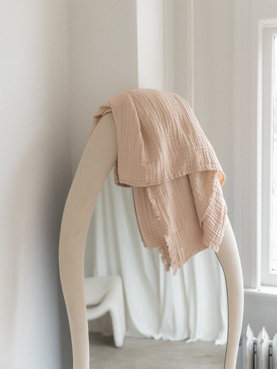 Oversized Muslin Throw