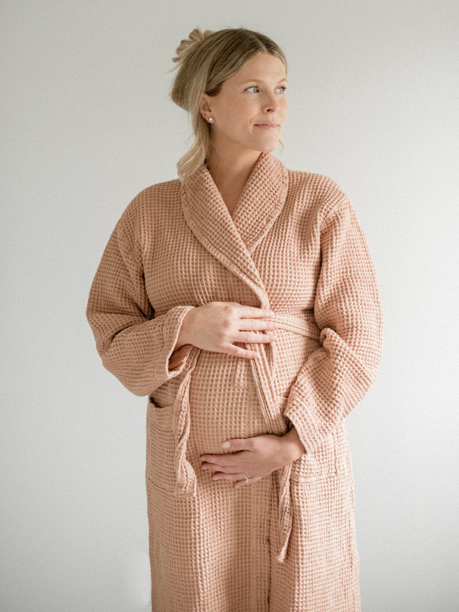 Waffle Knit Robe