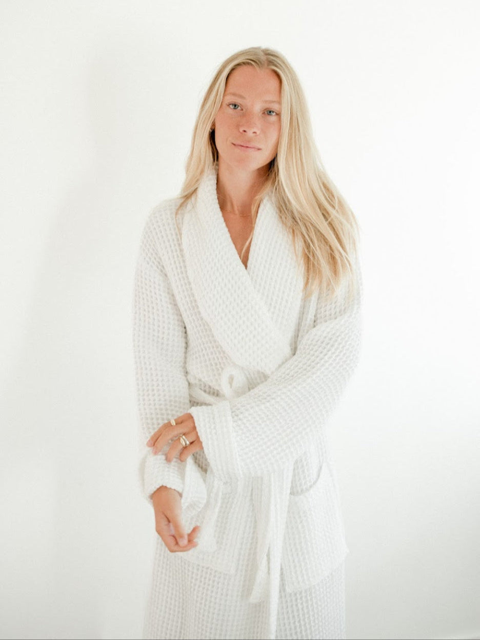 Waffle Knit Robe