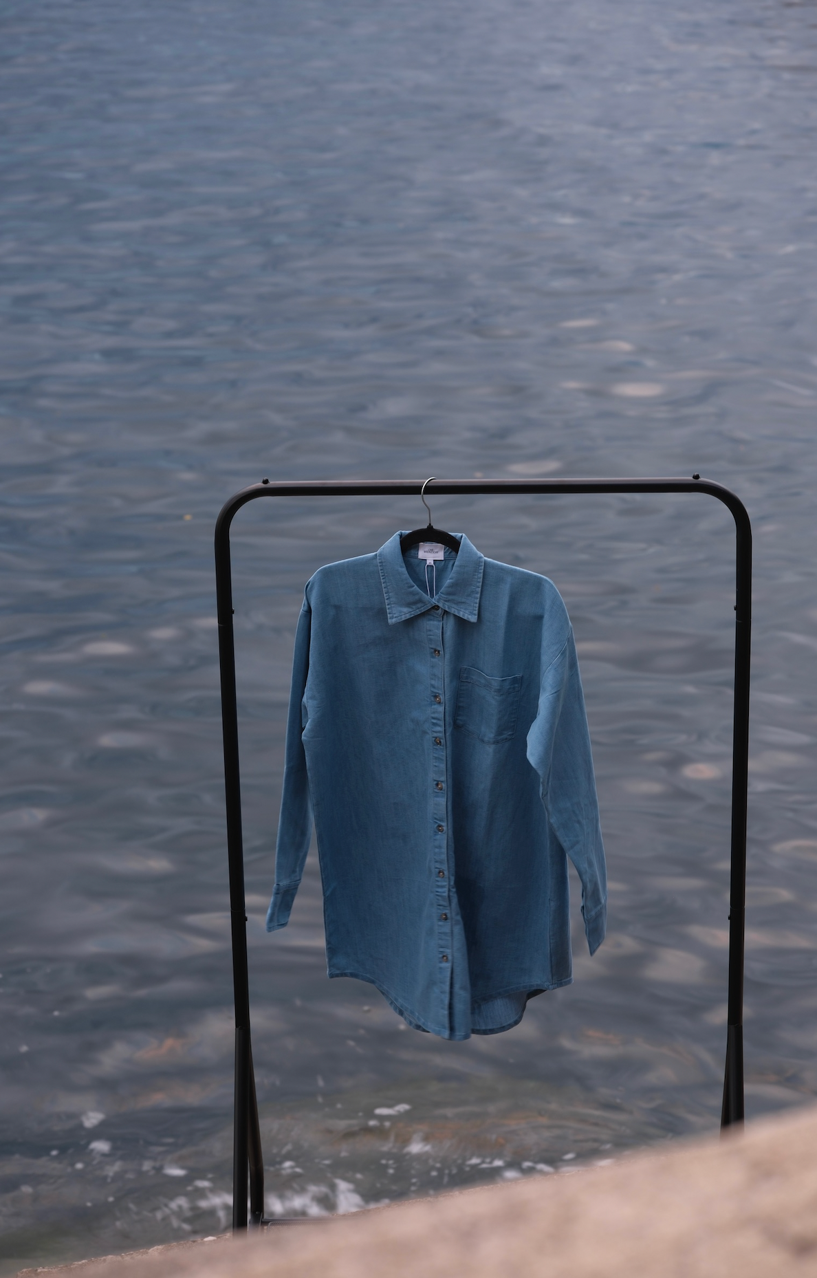 The Chambray Shirt Dress