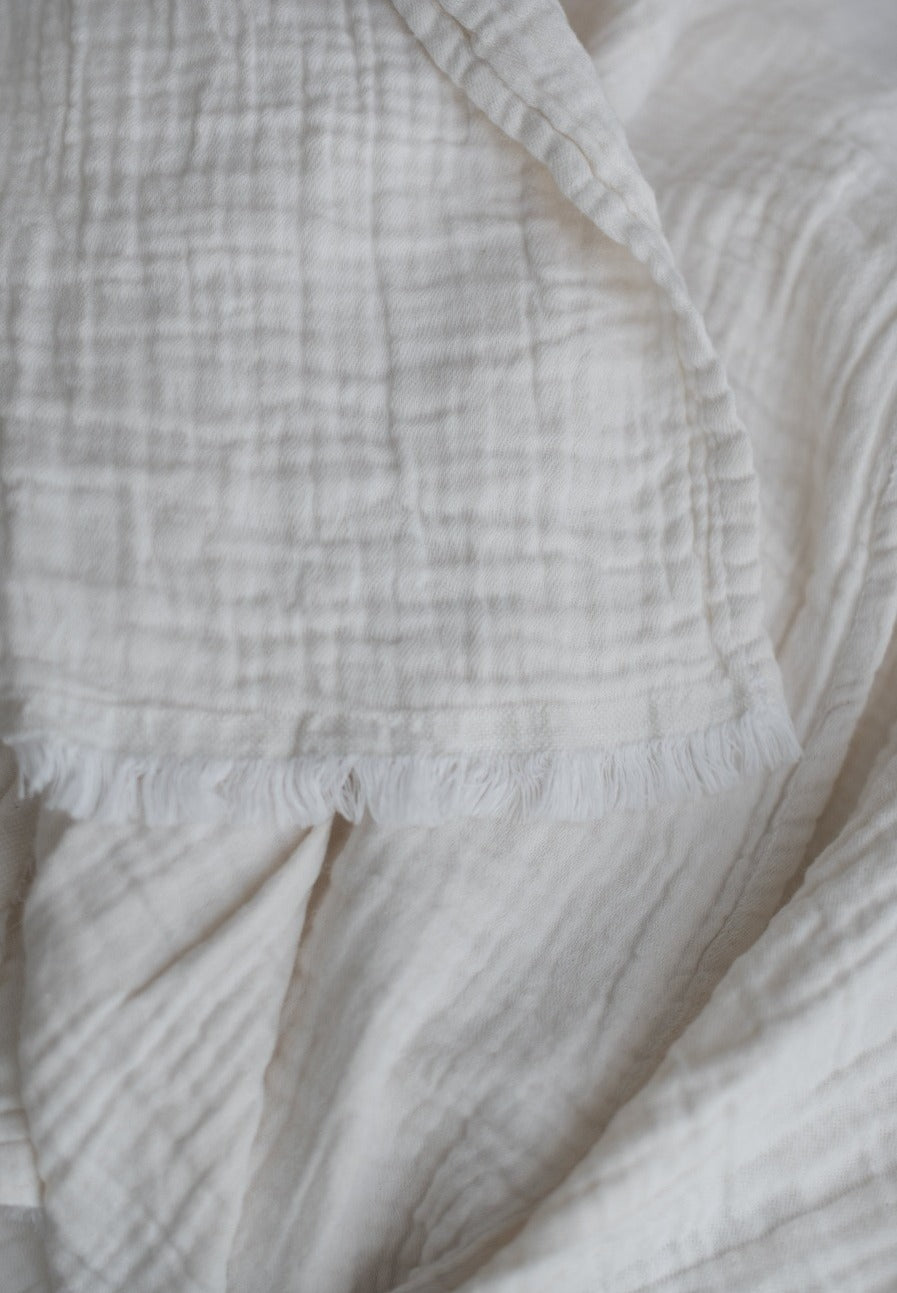 Oversized Muslin Throw